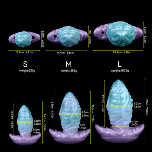 Purple Orchid Dream Octopus Fantasy Silicone Anal Plug Anal - Exotic & Unique Butt Plugs Buy Sex Toys in Singapore LoveisLove U4Ria