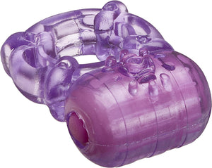 Purple Sun Vibrating Cock Ring with Battery-Operated Bullet Cock Rings - Vibrating Cock Rings Buy in Singapore LoveisLove U4Ria