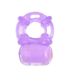 Purple Sun Vibrating Cock Ring with Battery-Operated Bullet Cock Rings - Vibrating Cock Rings Buy in Singapore LoveisLove U4Ria