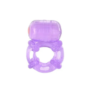 Purple Sun Vibrating Cock Ring with Battery-Operated Bullet Cock Rings - Vibrating Cock Rings Buy in Singapore LoveisLove U4Ria