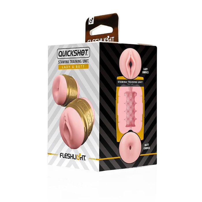 Fleshlight Quickshot Stamina Training Unit Lady and Butt (New Packaging on July 2023)