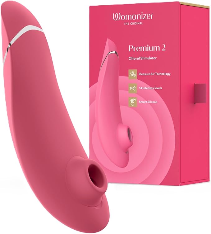 Womanizer Premium 2 Rechargeable Clitoral Stimulator Love is Love Womanizer Premium 2 Rechargeable Clitoral Stimulator Love is Love