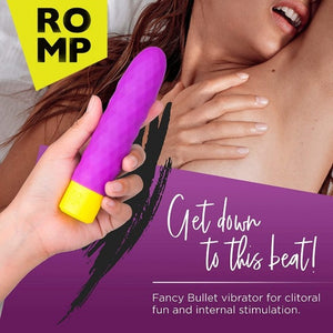 ROMP Beat Rechargeable Silicone Ribbed Classic Vibrator