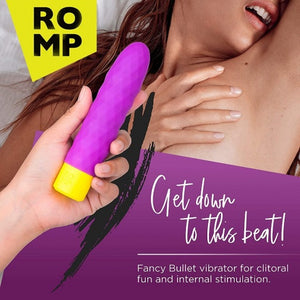 ROMP Beat Rechargeable Silicone Ribbed Classic Vibrator (Limited Period Sale)