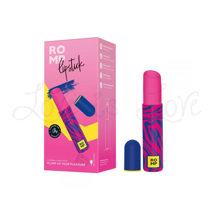 Romp Lipstick Clitoral Stimulator Plump Up Your Pleasure Rechargeable Suction