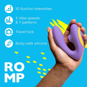 ROMP Reverb Clitoral And G Spot Dual Stimulator (With Pleasure Air Technology)(Good Reviews)