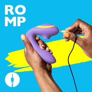 ROMP Reverb Clitoral And G Spot Dual Stimulator (With Pleasure Air Technology)(Good Reviews)