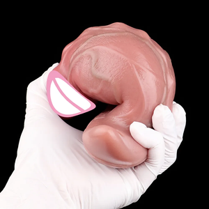 Realistic Bulging Penis Liquid Silicone Anal Plug 6.65 Inch Anal - Exotic & Unique Butt Plugs Buy Sex Toys in Singapore LoveisLove U4Ria