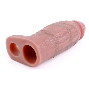 Regidev Liquid Silicone Realistic Cock Sheath 5.75 Inch For Him - Penis Sheath/Sleeve Buy Sex Toys in Singapore LoveisLove U4Ria