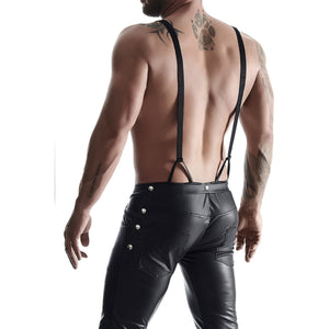 Regnes Fetish Planet Lingerie Outlet 3/4 Men's Pants in Bavarian Style Black Small Buy in SIngapore LoveisLove U4Ria 