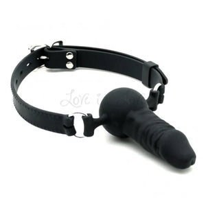 Rimba Mouth Gag with Penis 40 mm Black Buy in Singapore LoveisLove U4Ria 