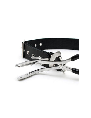 Rimba Stainless Steel Mouth Spreader With Leather Strap Buy in Singapore LoveisLove U4Ria 