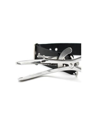 Rimba Stainless Steel Mouth Spreader With Leather Strap Buy in Singapore LoveisLove U4Ria 