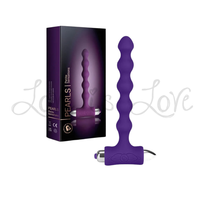 Rocks-Off Petite Sensations 7 Speed Pearls Vibrating Butt Plug(New Packaging Edition)