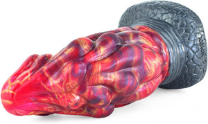 Rondo Fire Dragon Thick Fantasy Silicone Dildo with Suction Cup 5.5 Inch Dildos - Large & Unique Dildos Buy Sex Toys in Singapore LoveisLove U4Ria