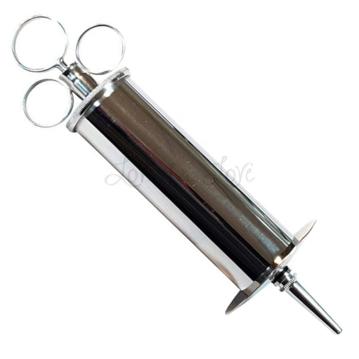 Rouge Stainless Steel Enema Syringe