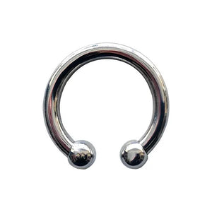 Rouge Stainless Steel Horseshoe Cock Ring 30mm  Buy in Singapore LoveisLove U4Ria 