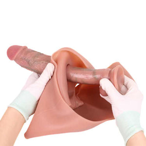 Silicone Strap-on Hollow Penis Briefs 5.3 INCH