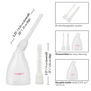 CalExotics Ultimate Douche White or Blue Anal - Anal Douches & Enemas  Buy Sex Toys in Singapore LoveisLove U4Ria