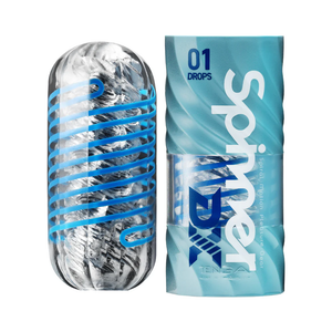 Tenga Spinner Reusable Masturbator DX 01 Drops or DX 02 Bumps or DX 03 Steps (New Spinner Series) Male Masturbators - Tenga Masturbators Buy Sex Toys in Singapore LoveisLove U4Ria