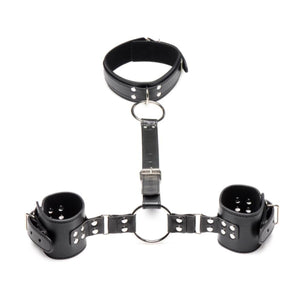 STRICT Neck to Wrist Restraints Set Black Buy in Singapore LoveisLove U4Ria 