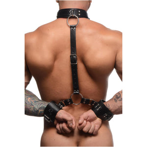 STRICT Neck to Wrist Restraints Set Black Buy in Singapore LoveisLove U4Ria 