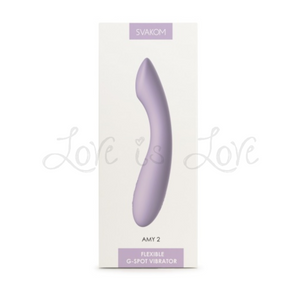 Svakom Amy 2 G-Spot and Clitoral Vibrator (Authorized Dealer)