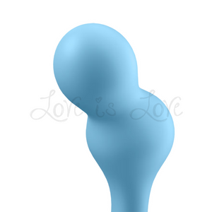 Satisfyer Deep Diver App-Controlled Plug Vibrator Light Blue (Authorized Retailer) Singapore