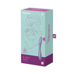 Satisfyer G-Spot Multi Vibrator Flex 1 Blue or Flex 2 Lilac (Authorized Retailer) Buy in Singapore LoveisLove U4Ria 