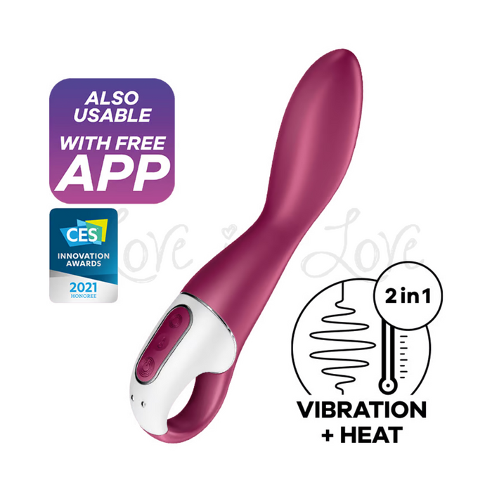 Satisfyer Heated Thrill App-Controlled G-Spot Vibrator (Authorized Retailer)(Online Good Revew)