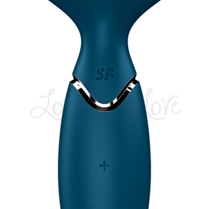 The Satisfyer Mini Wand-er Vibrator Blue (Authorized Retailer) Buy in Singapore