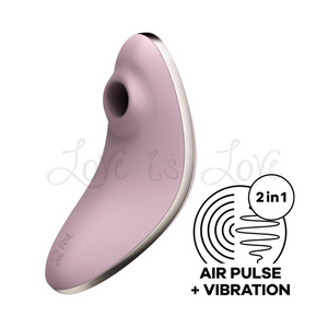 Satisfyer Vulva Lover 1 Air Pulse Stimulator Plus Vibration Violet (Authorized Retailer) Singapore