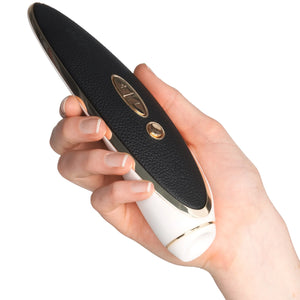 Satisfyer Luxury Precious Metal And Leather Clit Massager [Limited Time Offer](Latest New Packaging)