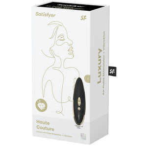 Satisfyer Luxury Precious Metal And Leather Clit Massager [Limited Time Offer](Latest New Packaging)