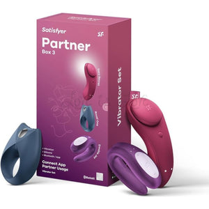 Satisfyer Partner Box 3 (Double Joy + Sexy Secret + Royal One)