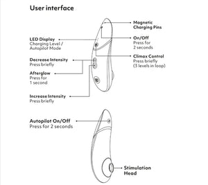 Womanizer Next Rechargeable Clitoral Stimulator with 3D Pleasure Air Technology (Free Affirmation Card)  Buy in Singapore LoveisLove U4Ria 