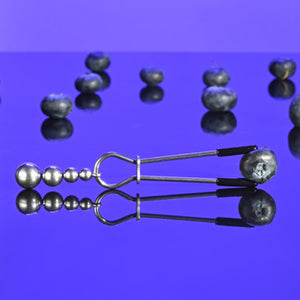 Selopa Beaded Nipple Clamps Stainless Steel Silver Rose Gold Black Chrome Nipple Toys - Nipple Clamps Buy in Singapore LoveisLove U4Ria 