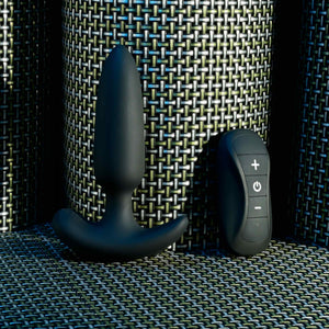 Selopa Black Beauty Silicone Rechargeable Vibrating Plug With Remote Control Buy in Singapore LoveisLove U4Ria