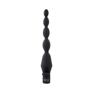 Selopa Vibrating Silicone Butt Beads Rechargeable Anal Silicone Black Buy in Singapore LoveisLove U4Ria