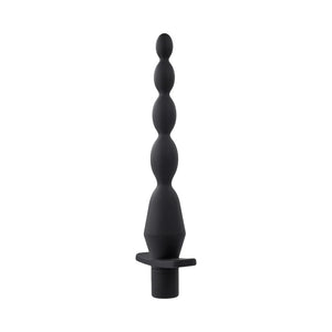 Selopa Vibrating Silicone Butt Beads Rechargeable Anal Silicone Black Buy in Singapore LoveisLove U4Ria