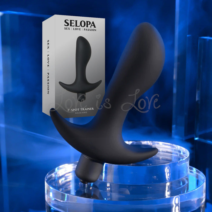 Selopa P-Spot Trainer Silicone Battery Operated Prostate Vibrator