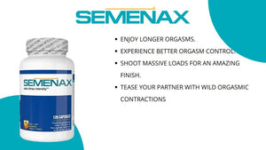 Semenax Pills Male Enhancement 120 Capsules 