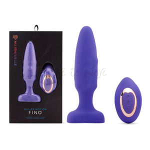Sensuelle Fino Roller Motion Anal Plug Ultra Violet Buy in Singapore LoveisLove U4ria 