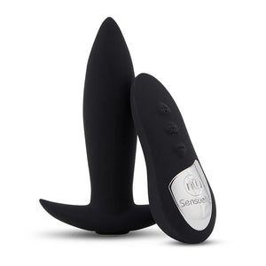 Sensuelle Remote Control Rechargeable Silicone Mini Plug 15 Function