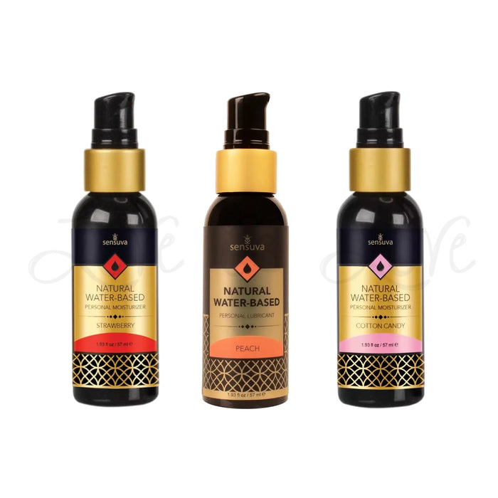 Sensuva Natural Water-Based Flavored Personal Lubricant 57 ML or 125 ML