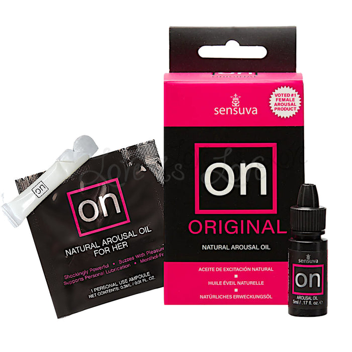 Sensuva ON For Her Natural Arousal Oil Original (Menthol Free)(In New Packaging Edition)