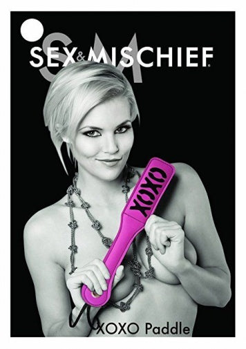 Sex & Mischief XOXO Pink Paddle 12 Inch (Popular Pink Paddle)(Just Sold)