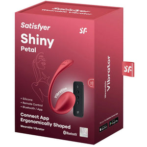 Satisfyer Wearable Vibrator Connect App Shiny Petal with Remote Control or Smooth Petal Vibrators - G-Spot Vibrators Buy Sex Toys in Singapore LoveisLove U4Ria