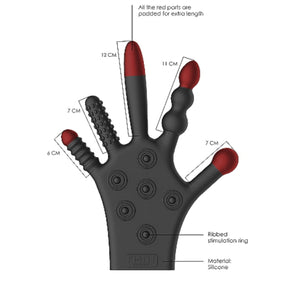 Shots Fist It Silicone Stimulation Glove Black Buy in Singapore LoveisLove U4Ria 