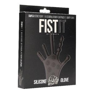 Shots Fist It Silicone Stimulation Glove Black Buy in Singapore LoveisLove U4Ria 